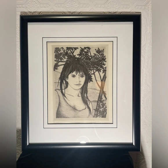 PIERRE ROLAND RENOIR greatgrandson of Pierre Auguste Set of (2) Drypoint Etching - Picture 2 of 16